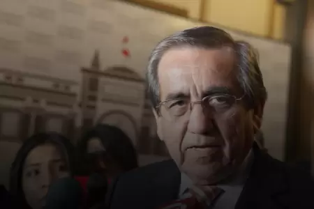 Jorge del Castillo mostr� su molestia ante el fallo emitido por el PJ.