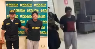 Sujeto fue detenido en Barranca tras ser acusado de triple homicidio