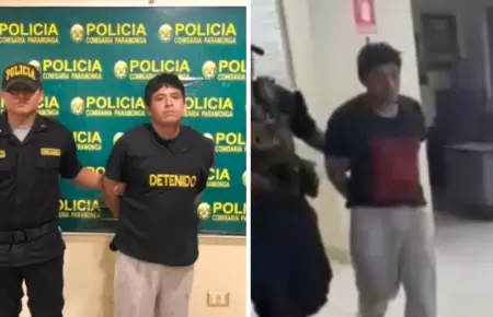 Sujeto fue detenido en Barranca tras ser acusado de triple homicidio