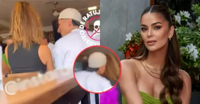 Laura Spoya captada con nuevo gal�n un d�a antes del accidente