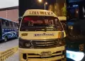 Tres ataques contra transportistas en una noche: 'Los Azules de Collique', 'Los Loritos' y una combi