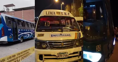 Tres ataques contra transportistas en una noche