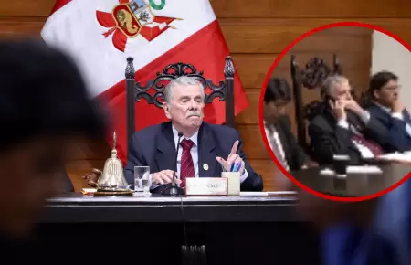 "Sin presidente por dos d�as y medio", mencion� Rospigliosi