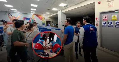 Al menos 20 j�venes trabajadores de la empresa Konecta sufrieron desmayos y s�nt