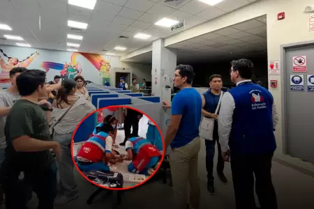 Al menos 20 j�venes trabajadores de la empresa Konecta sufrieron desmayos y s�nt