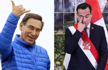 Mart�n Vizcarra celebr� destituci�n de Jos� Jer� como Presidente.