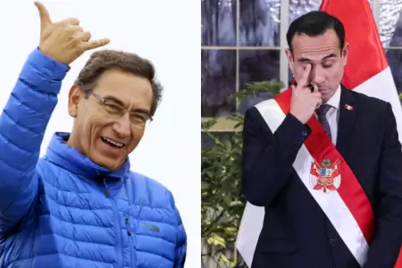 Mart�n Vizcarra celebr� destituci�n de Jos� Jer� como Presidente.