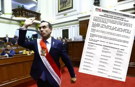 ANGR pide estabilidad pol�tica hasta el 28 de julio