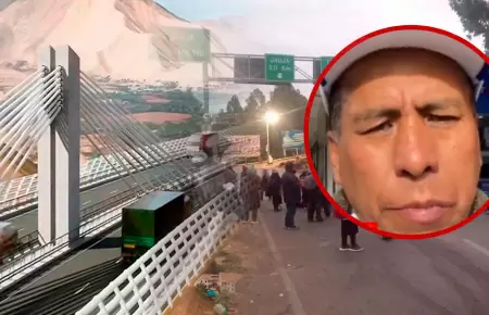 Paro de 48 horas este 18 y 19 de febrero por Nueva Carretera Central