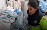 Hallan reci�n nacida abandonada en Arequipa y conmueve a toda la ciudad