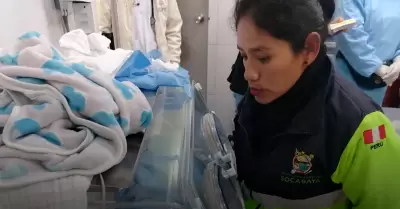 Serenazgo de Socabaya acudi� al rescate de la menor abandonada.