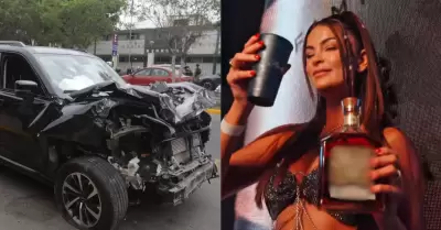 Laura Spoya habr�a estado ebria al momento del accidente