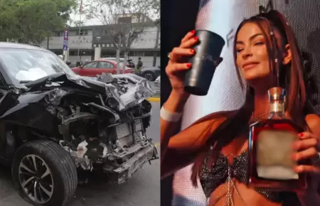 Laura Spoya habr�a estado ebria al momento del accidente