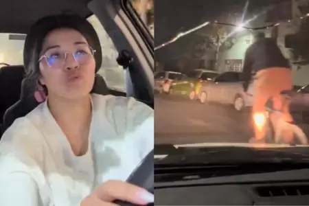 Mujer atropella a su esposo que le ense�aba a manejar