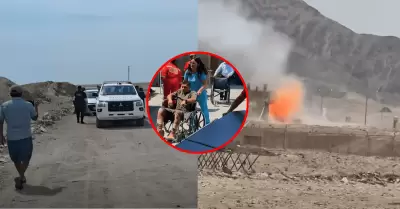 Explosi�n en cuartel militar de Pisco dej� siete heridos y un desaparecido