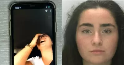 Joven provoca accidente por manejar distra�da en el celular