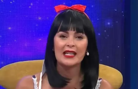 �Laura Spoya perdi� un diente tras choque?
