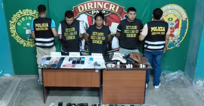 PNP desarticul� banda 'Los R�pidos del Sur'