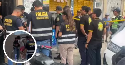 PNP captura a integrantes de 'Las Hienas del Mal' en SMP