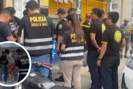PNP captura a integrantes de 'Las Hienas del Mal' en SMP