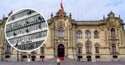 Fiscal�a de la Naci�n allana Palacio de Gobierno