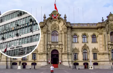 Fiscal�a de la Naci�n allana Palacio de Gobierno