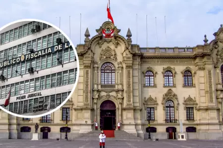 Fiscal�a de la Naci�n allana Palacio de Gobierno