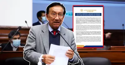 Gremio asegura que el congresista carece del perfil id�neo por inconductas como