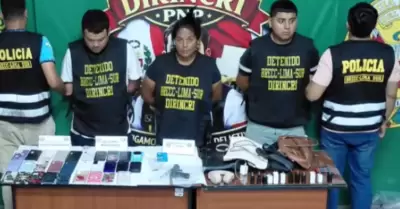 Tres presuntos miembros de 'Los R�pidos del Sur' fueron capturados