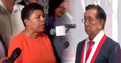 Bancada Fujimorista expres� su disconformidad con la votaci�n.