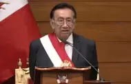 José María Balcázar da su primer mensaje como presidente del Perú: "No es difícil gobernar un país"
