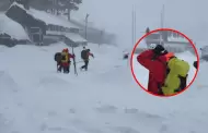 Hallan muertos a ocho esquiadores que desaparecieron bajo una gigantesca avalancha en California