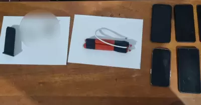 Ciudadano extranjero es capturado en Los Olivos con dinamita y explosivos.