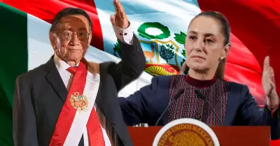 Sheinbaum no descarta retomar el di�logo con Per�.