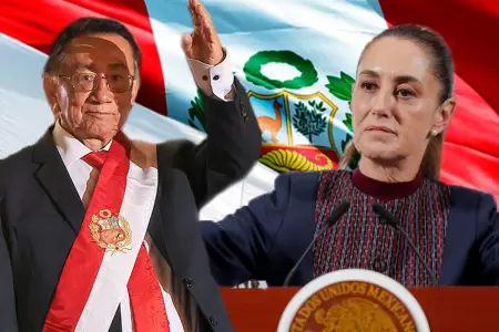 Sheinbaum no descarta retomar el di�logo con Per�.