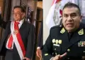 Presidente Jos� Balc�zar se re�ne con comandante general PNP �scar Arriola y jefe del Ej�rcito