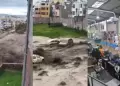 Arequipa: lluvias torrenciales desbordan torrenteras y provocan inundaciones, cortes de agua y electricidad