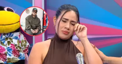 Darinka Ram�rez llora por el apoyo de su pareja tras demanda de Farf�n