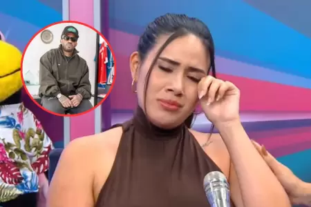 Darinka Ram�rez llora por el apoyo de su pareja tras demanda de Farf�n