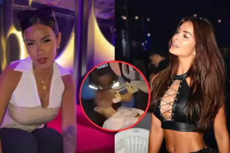 Shirley Arica chanca a Laura Spoya tras accidente