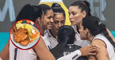 Voleibolistas peruanas organizar�n pollada ante crisis de su club