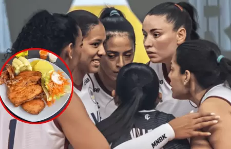 Voleibolistas peruanas organizar�n pollada ante crisis de su club