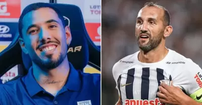 Sergio Pe�a confront� a Hern�n Barcos