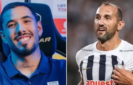 Sergio Pe�a confront� a Hern�n Barcos