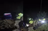 Bus interprovincial cae a barranco en Carretera Central: Al menos cinco personas resultaron heridas