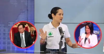 Sigrid Baz�n considera que Jos� Balc�zar es el presidente que Keiko Fujimori que