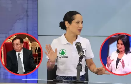 Sigrid Baz�n considera que Jos� Balc�zar es el presidente que Keiko Fujimori que