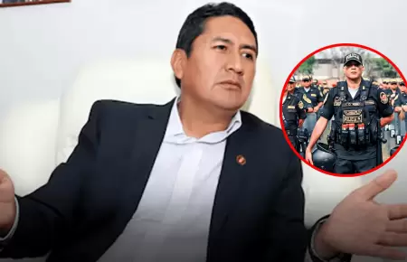 Vladimir Cerr�n se�ala que el Estado le paga a la PNP para capturarlo