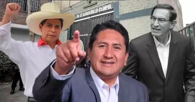 Vladimir sobre eventual indulto a Pedro Castillo.