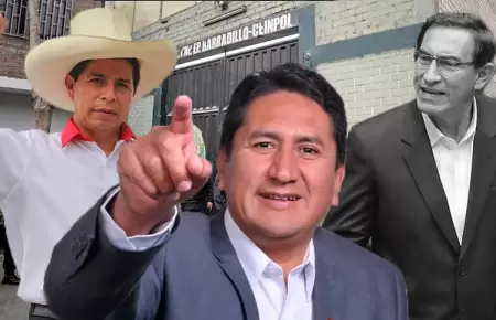 Vladimir sobre eventual indulto a Pedro Castillo.